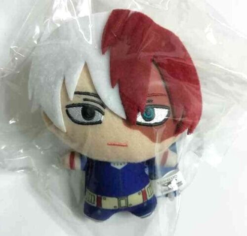 My Hero Academia Chibi Mini Plush Doll Mascot Shoto Todoroki