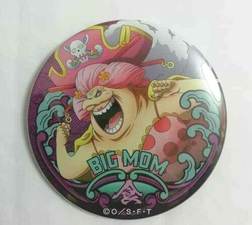 One Piece Yakara WANO KUNI Can Badge Button Big Mom Rinrin