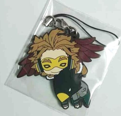 My Hero Academia Nitotan Episode Rubber Strap Mascot Hawks Tokoyami