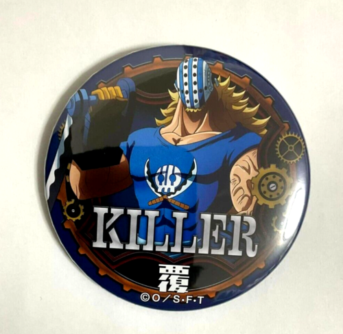 One Piece Yakara WORLD Can Badge Button Killer