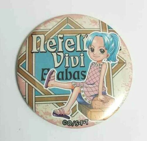 One Piece Yakara YELLOW Can Badge Button Nefeltari Vivi