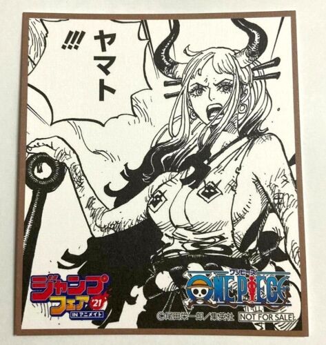 One Piece Mini Card Yamato Mugiwara Jump Fair 21