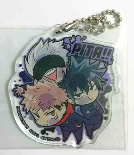 Jujutsu Kaisen Sorcery Fight Pita Acrylic Keychain Strap Itadori Fushiguro Gojo