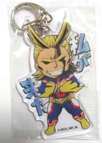My Hero Academia Acrylic Keychain All Might Muscle Form Animate Cafe