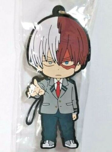 My Hero Academia Rubber Strap Shoto Todoroki 7cm