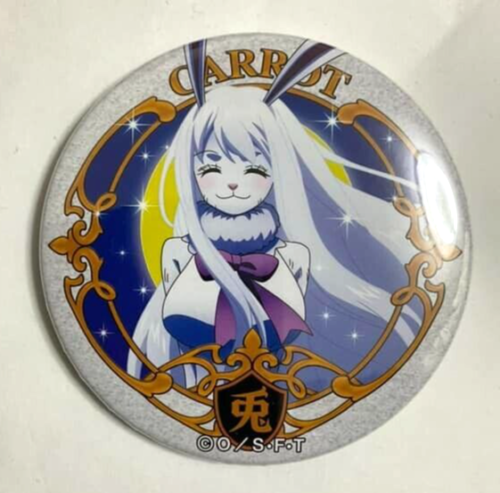 One Piece Yakara WORLD Can Badge Button Carrot