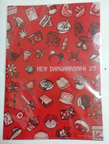 Danganronpa V3 Original Red Clear file Ouma Akamatsu Harukawa