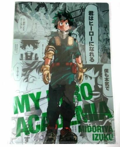 My Hero Academia Clear File Double Pocket Izuku Midoriya