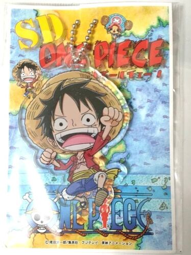 One Piece Acrylic Keychain Strap Charm Monkey D Luffy