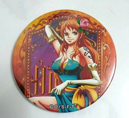 One Piece Yakara PARTY Can Badge Button Nami