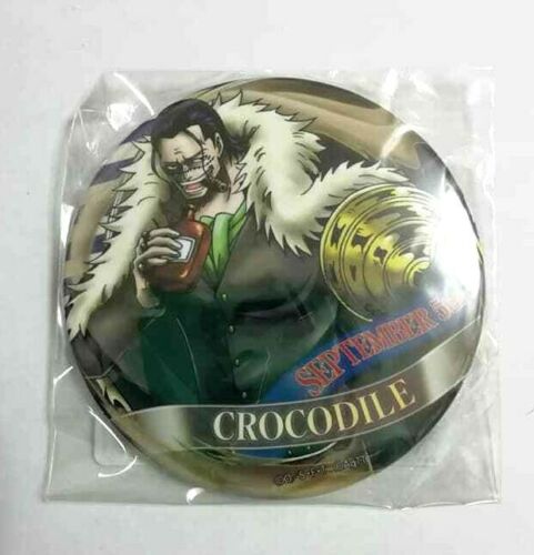 One Piece Birthday Can Badge Button Sir Crocodile