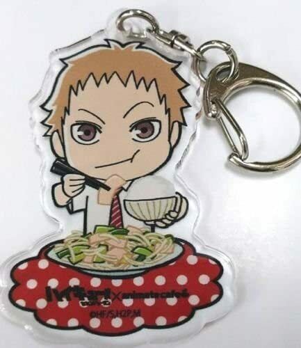 Haikyuu Acrylic Keychain Strap Morisuke Yaku Nekoma