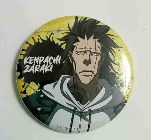 Bleach Web Kuji Can Badge Button Kenpachi Zaraki