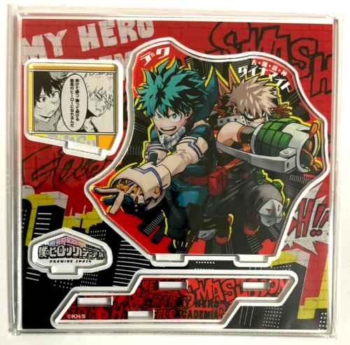 My Hero Academia Exhibi Acrylic Stand Diorama Izuku Midoriya Katsuki Bakugo