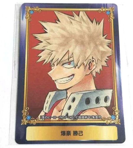 My Hero Academia Bonus Card Katsuki Bakugo Jump Fair 2018