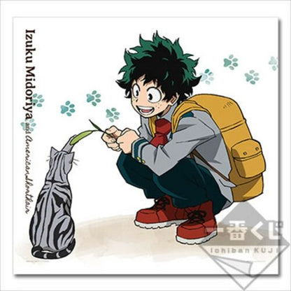 My Hero Academia Big Cloth Izuku Midoriya with Cat 103cm ###