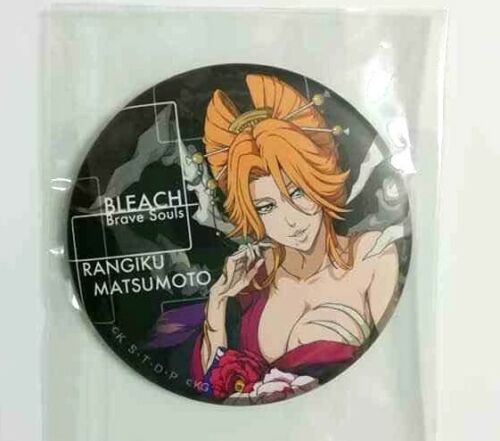 Bleach Brave Souls Can Badge Button Rangiku Matsumoto