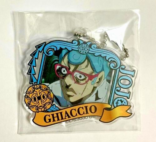 JOJO Golden Wind Acrylic Keychain Strap Ghiaccio Squadra Esecuzioni