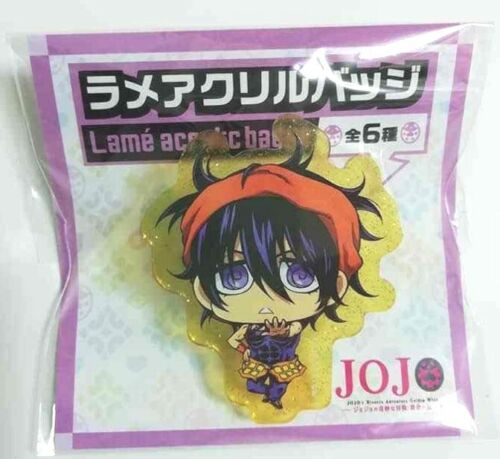 JOJO Golden Wind Lame Acrylic Badge Button Narancia Ghirga