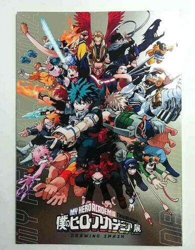 My Hero Academia Exhibi Drawing Smash Pamphlet Book Midoriya Bakugo Todoroki