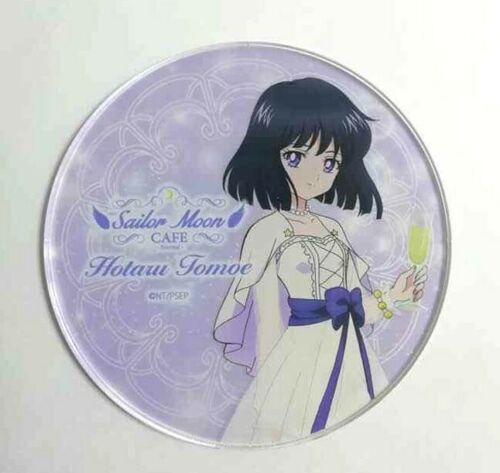 Sailor Moon Eternal Cafe Acrylic Coaster Hotaru Tomoe Saturn