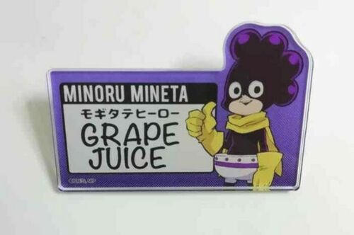My Hero Academia Acrylic Name Badge Button Minoru Mineta