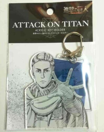 Attack on Titan Acrylic Keychain Strap Charm Erwin Smith Wit
