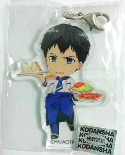 Attack On Titan Charaum Cafe Acrylic Keychain Strap Bertolt Hoover