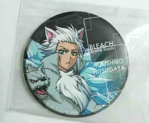 Bleach Brave Souls Can Badge Button Toshiro Hitsugaya