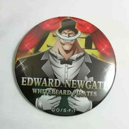 One Piece Yakara PARTY Can Badge Button Edward Newgate
