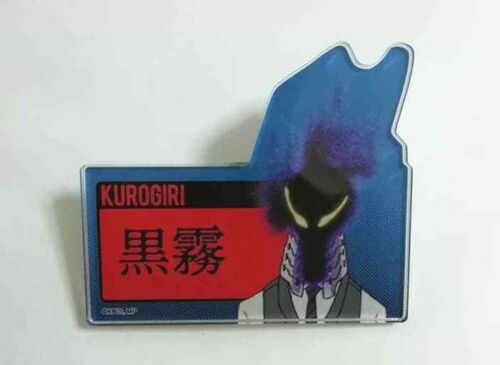 My Hero Academia Acrylic Name Badge Button Kurogiri