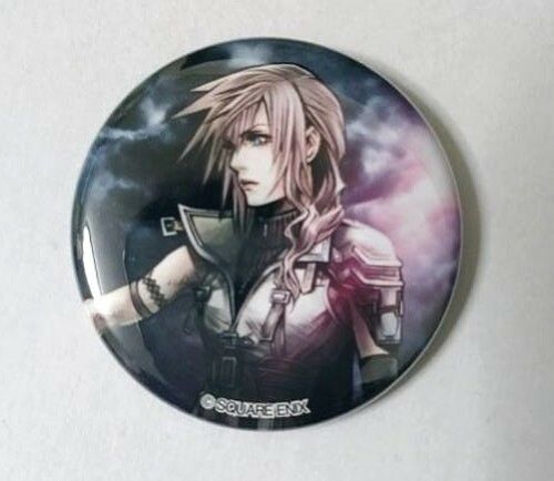 Final Fantasy Dissidia Mini Can Badge Button Lightning
