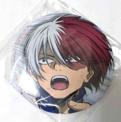 My Hero Academia Plus Ultra Badge Button Shoto Todoroki