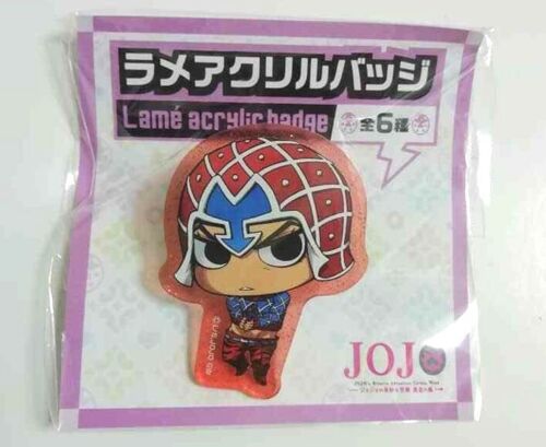 JOJO Golden Wind Lame Acrylic Badge Button Guido Mista