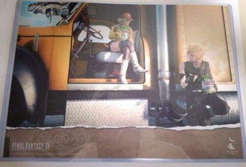 Final Fantasy XV Paper Luncheon Mat Prompto Cidney Square Enix Cafe