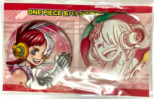 One Piece FILM RED Can Badge Button Set Uta