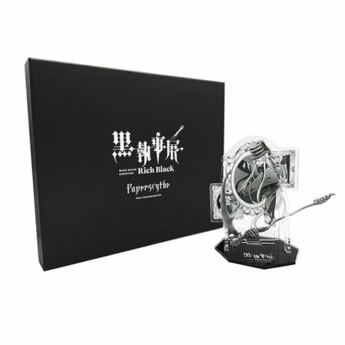 Black Butler Rich Black 120mm Paper Knife Acrylic Stand Undertaker