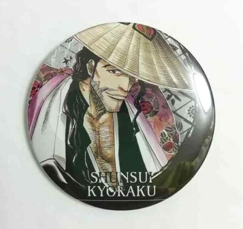 Bleach Collection Can Badge Button Kyoraku Shunsui