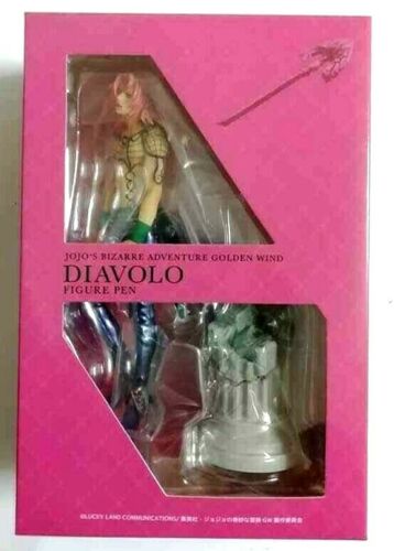 JOJO Golden Wind Action Figure Statue Ball Point Pen Diavolo