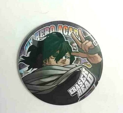 My Hero Academia Can Badge Button Shota Aizawa