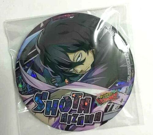 My Hero Academia Namco Glitter Can Badge Button Shota Aizawa