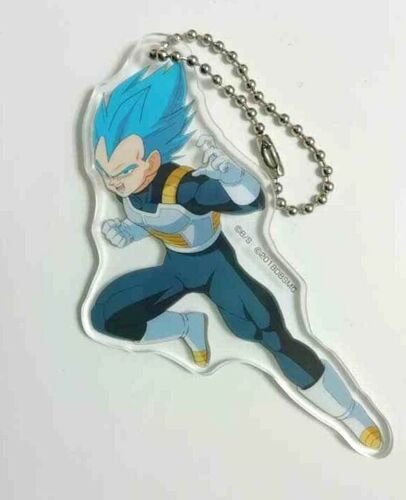 Dragon Ball Super Acrylic Keychain Strap Vegeta SSGSS