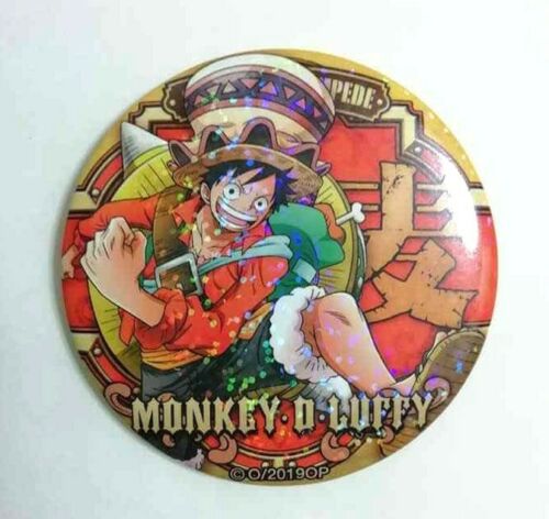 One Piece Yakara STAMPEDE Can Badge Button Monkey D Luffy