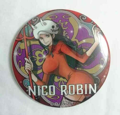 One Piece Yakara Phantom Nightmare Can Badge Button Nico Robin