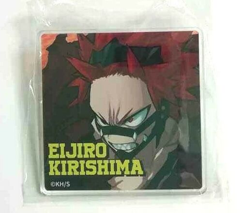 My Hero Academia Acrylic Badge Button Eijiro Kirishima