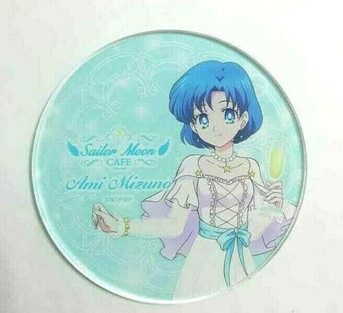 Sailor Moon Eternal Cafe Acrylic Coaster Ami Mizuno Mercury