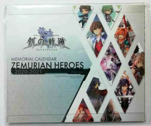 Legend Of Heroes Hajimari No Kiseki Zemurian Heroes Memorial Desktop Calendar 2021 ###