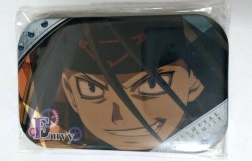 Fullmetal Alchemist Square Can Badge Button Envy Homunculus Hagaren