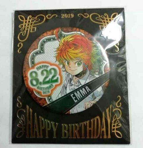 The Promised Neverland Bday Can Badge Button Emma
