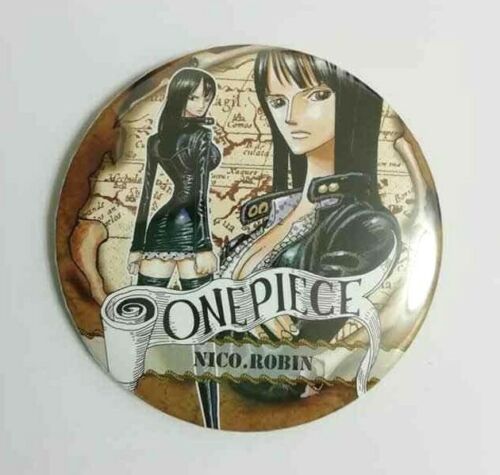 One Piece Can Badge Button Nico Robin Collection